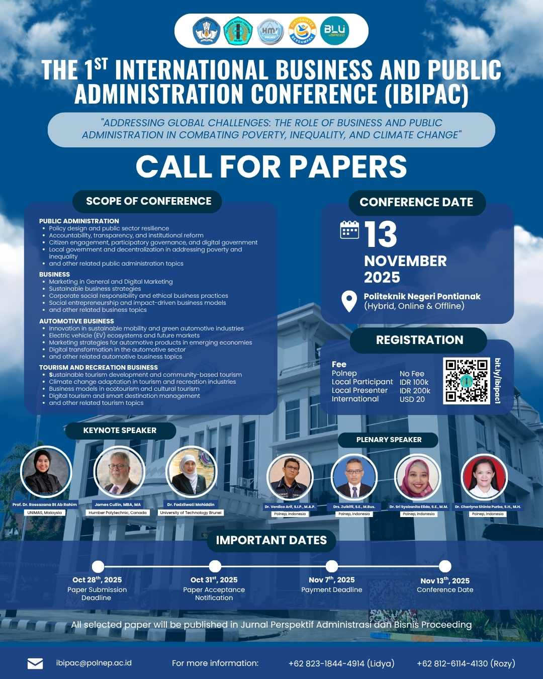 IBIPAC 2025 Conference Flyer